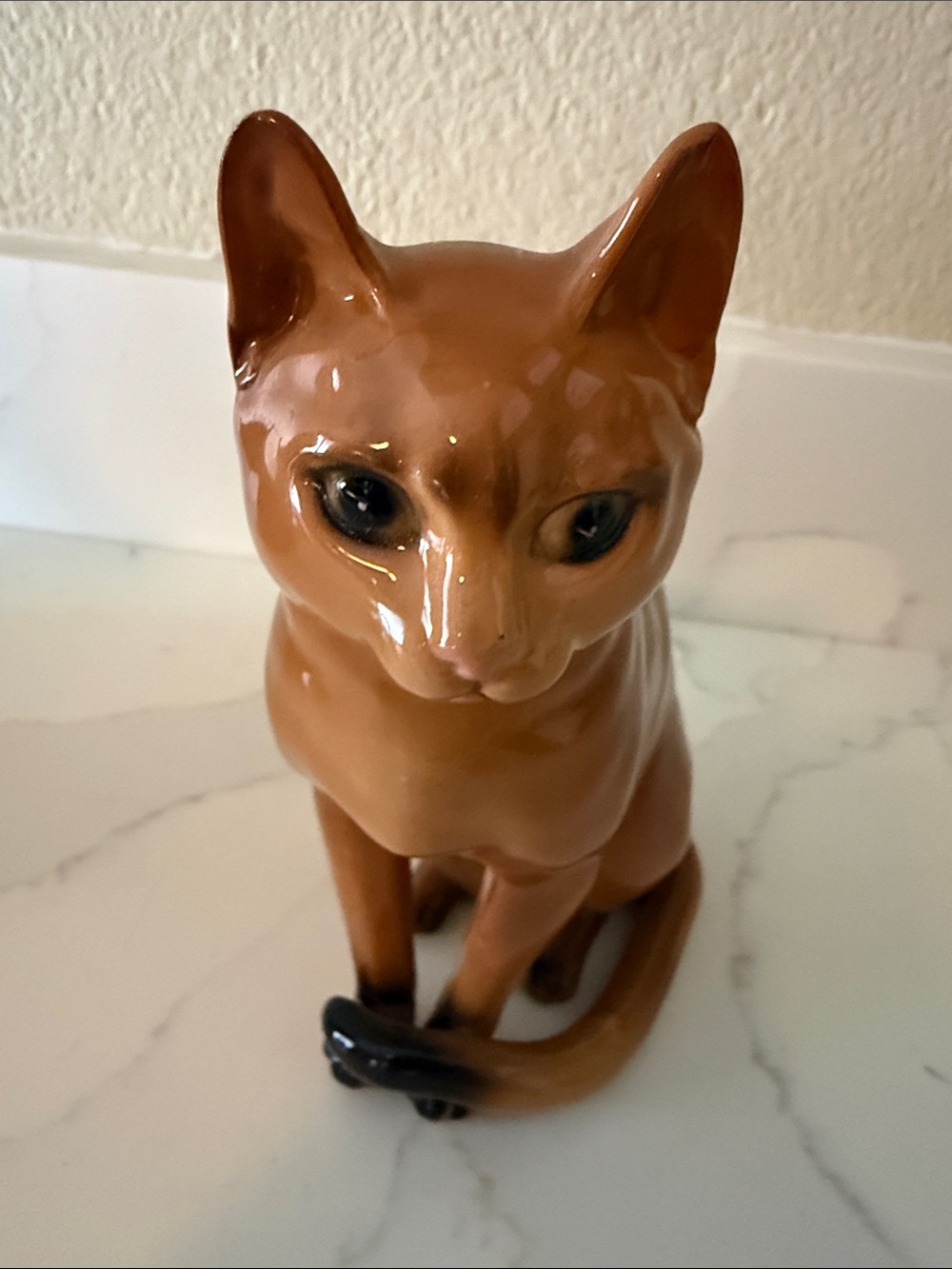 Vintage MCM JSC Pottery Abyssinian Cat 1967 - Picture 4 of 8